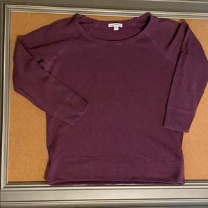 James Perse size 1 sweatshirt